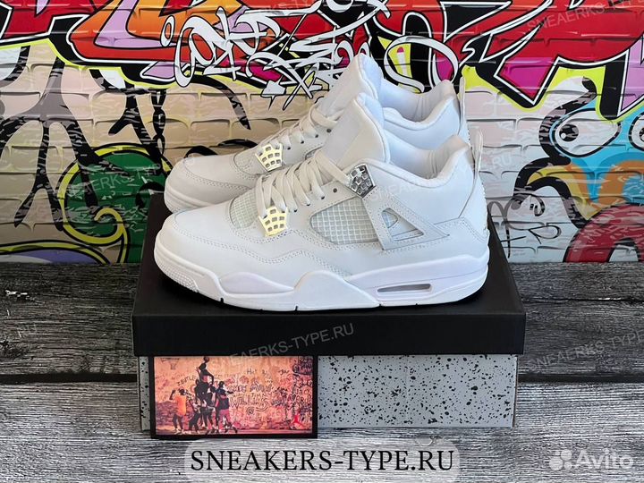 Кроссовки Nike Air Jordan 4 Pure Money (36-45)