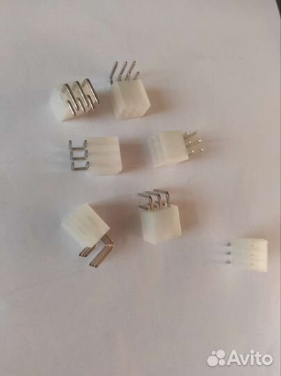 Разъём питания угловой 6pin для видеокарт хеш плат