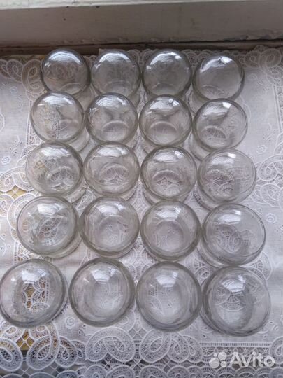 Банки медицинские, новые из толстого стекла.20шт