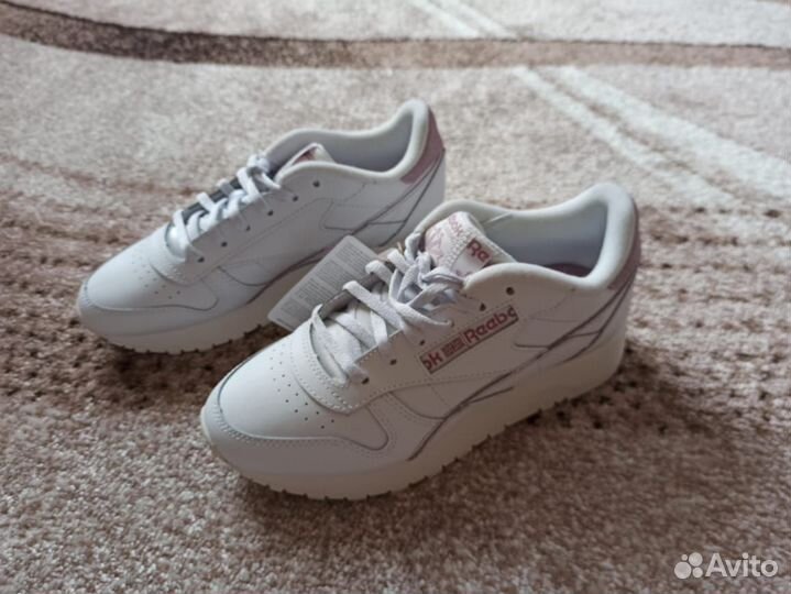 Кожаные кроссовки Reebok, оригинал 100%