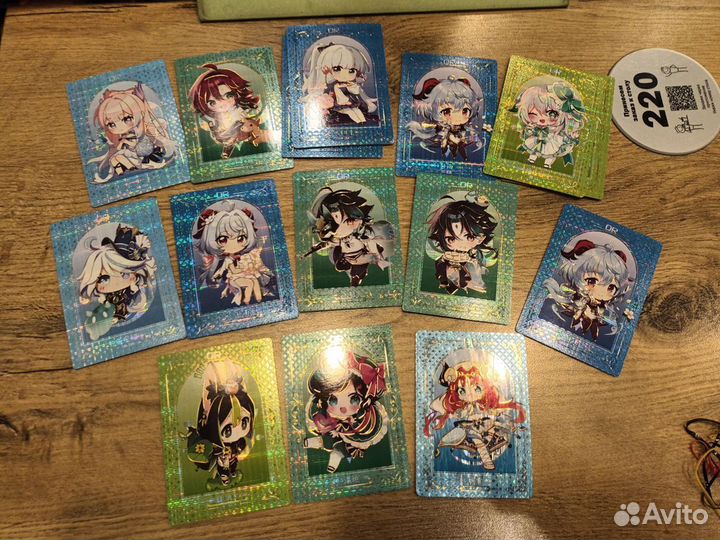 Карточки геншин