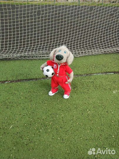 Собака вязаная