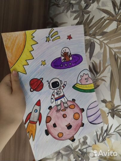 Рисунки в школу/садик на заказ