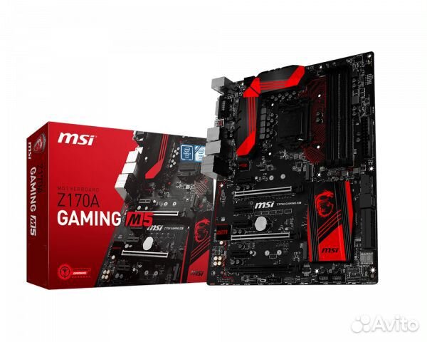 1151 MSI Z170 gaming M5 + i5-6600K + 32Gb