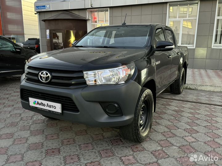 Toyota Hilux 2.4 МТ, 2016, 206 000 км