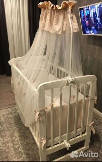 Кровать детская от 0 до 3-х лет