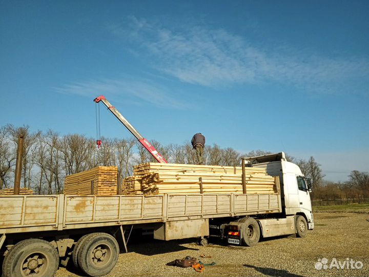 Доска обрезная дюймовая, сорт 1, ту