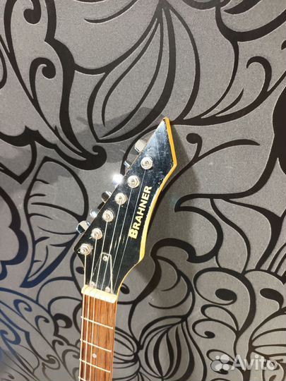 Электрогитара Brahner h-h superstrat (обмен есть)