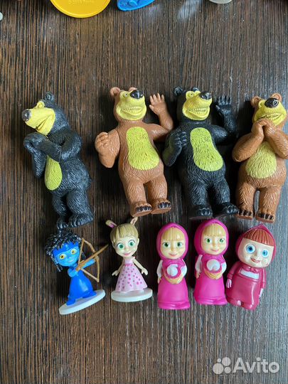 Игрушки из свитбокса, оригиналы мультгероев