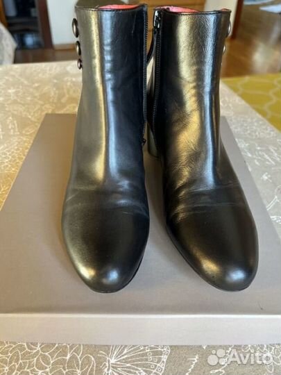 Ботильоны 36.5 Италия натуральная кожа
