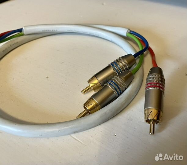 Supra av-3 3rca межблочный кабель (Швеция)
