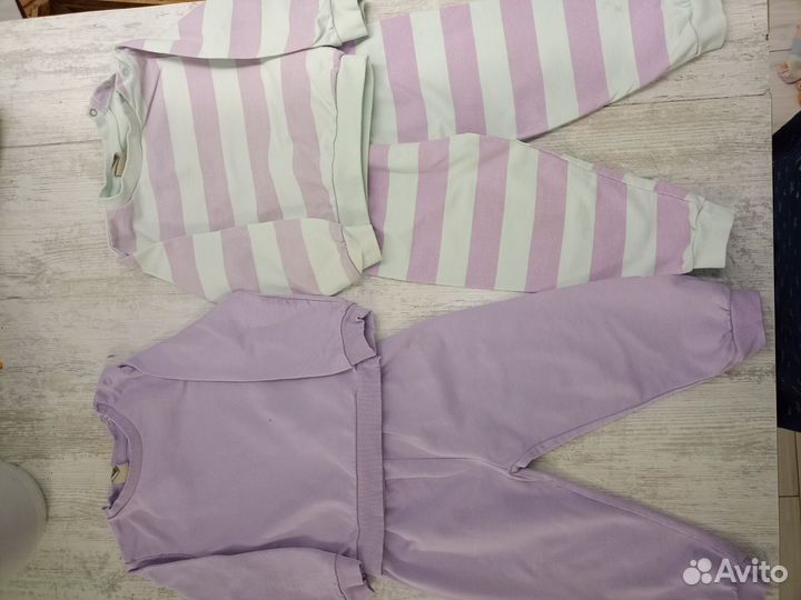 Вещи пакетом для девочки 86 92
