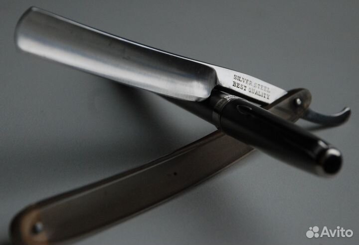Silver steel. Английская бритва, заточена
