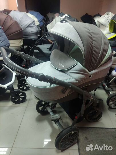 Коляска индиго