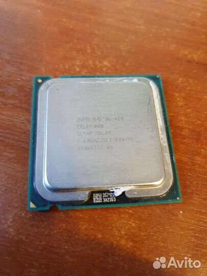 Процессор intel celeron 420 1.6 ггц 775 сокет