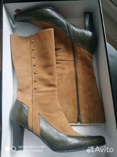 Сапоги осень весна женские размер