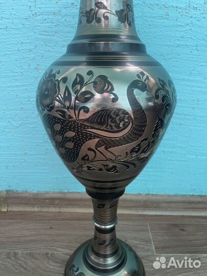 Ваза напольная латунь Индия