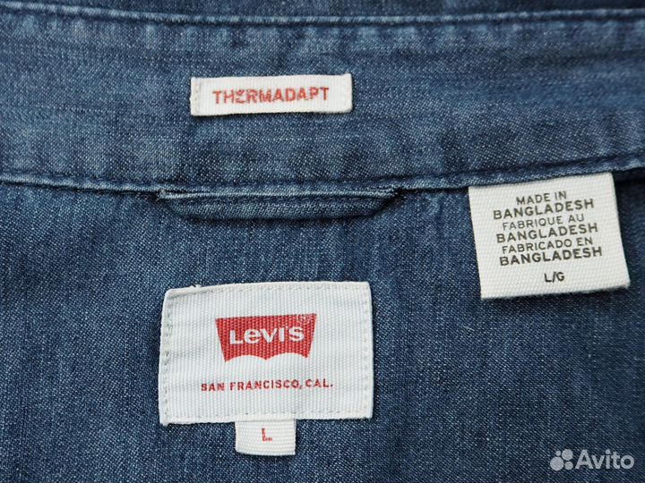 Рубашка Levi's. (L)