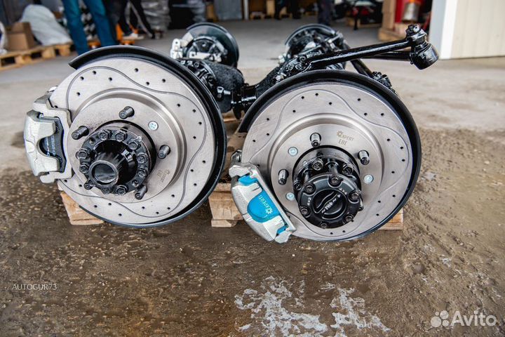 Дисковые тормоза УАЗ военный перед. мост(суп. газ)