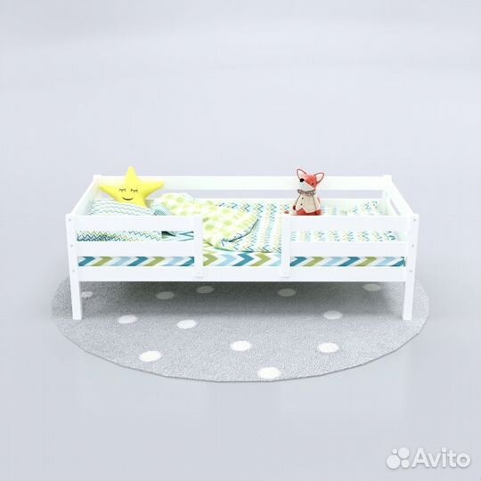 Подростковая кровать с бортиками