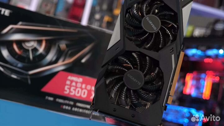 Видеокарта MSI Radeon RX 5500 XT gaming X 8gb