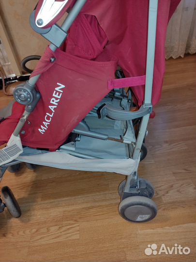 Детская коляска трость для двойни