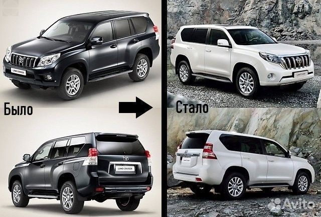 Рестайлинг Toyota land cruiser prado