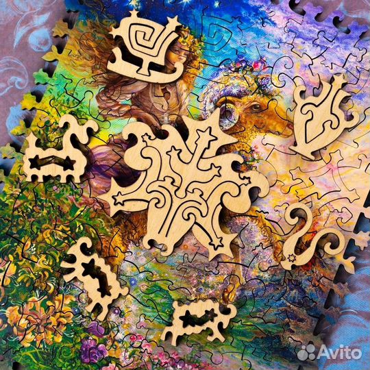 Деревянный пазл Знак зодиака - Овен (davici)