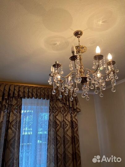 Люстры бронза