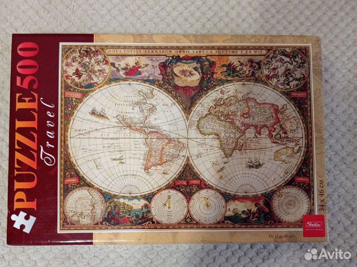 Пазлы 500 -1000