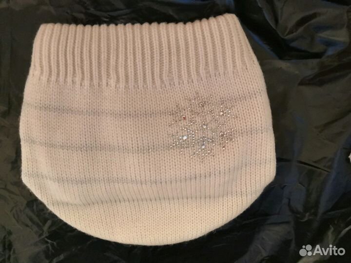 Шапка и варежки комплект. Остин