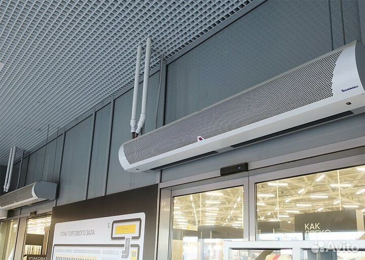 Тепловая завеса водяная тепломаш