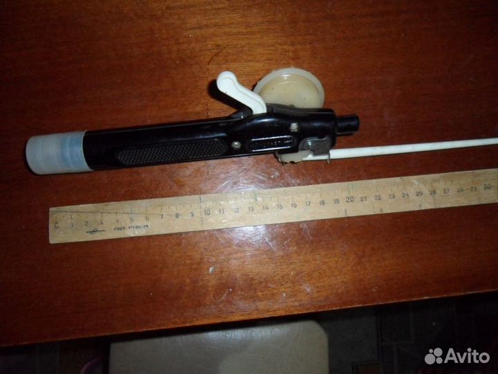 Удочка зимняя СССР редкая механическая