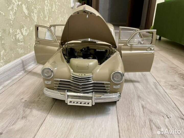 Автомобиль газ М-20 победа 1:8 от deagostini