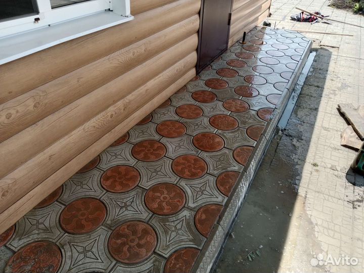 Укладка тротуарной плитки