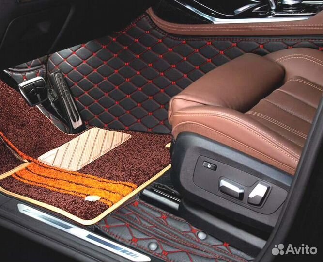 3D Коврики BMW Салон Багажник из Экокожи