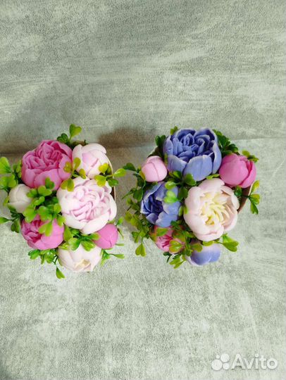 Букет из мыла ручной работы