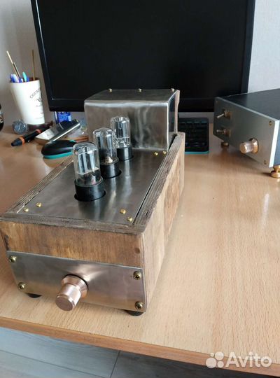 Предусилитель на лампах 6н8с