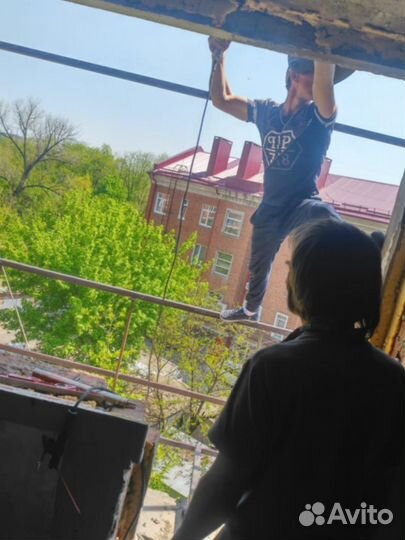 Ремонт балкона