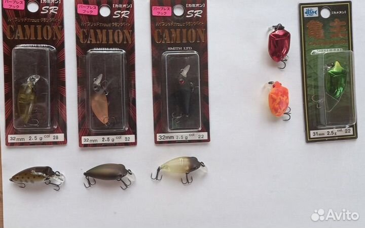 Воблеры Smith Camion, Camenusi