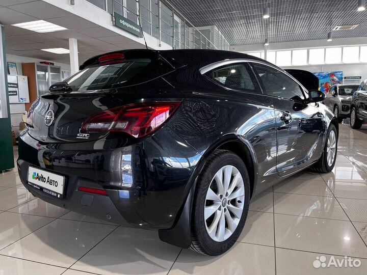 Opel Astra GTC 1.4 AT, 2013, 73 000 км