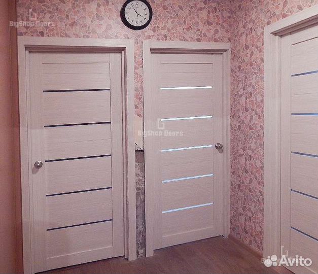 Двери межкомнатные экошпон полный комплект