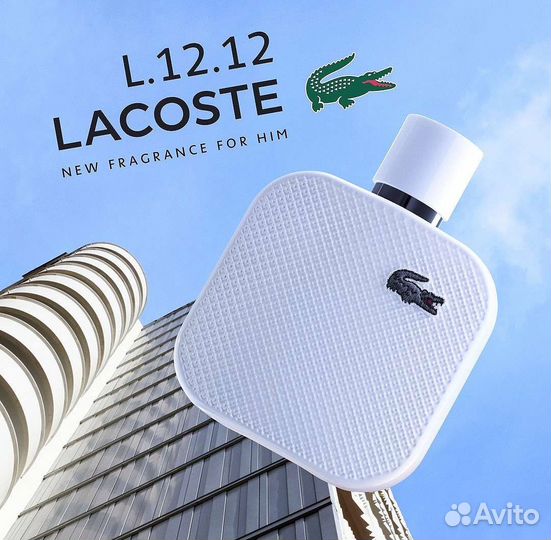 Lacoste Eau De Lacoste L. 12.12 Blanc-Pure, 100 ml
