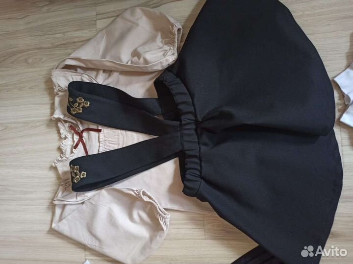 Школьная форма (5 к) для девочки 122-128 пакетом