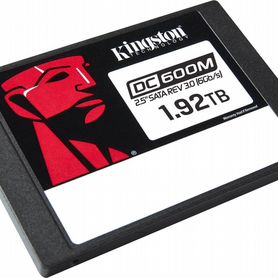 SSD накопитель, Kingston, DC600M sedc600M/1920G, SATA, 2,5", 1 920GB, New