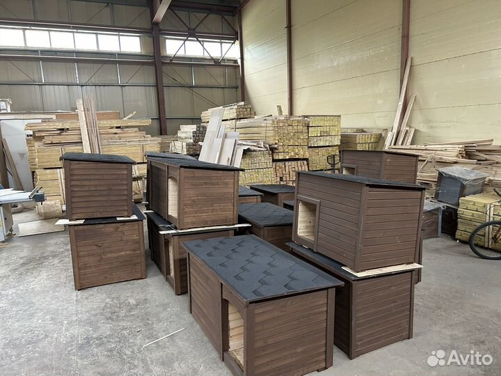 Будка для собаки утепленная