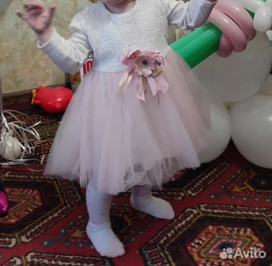 Платье для девочки 86 92