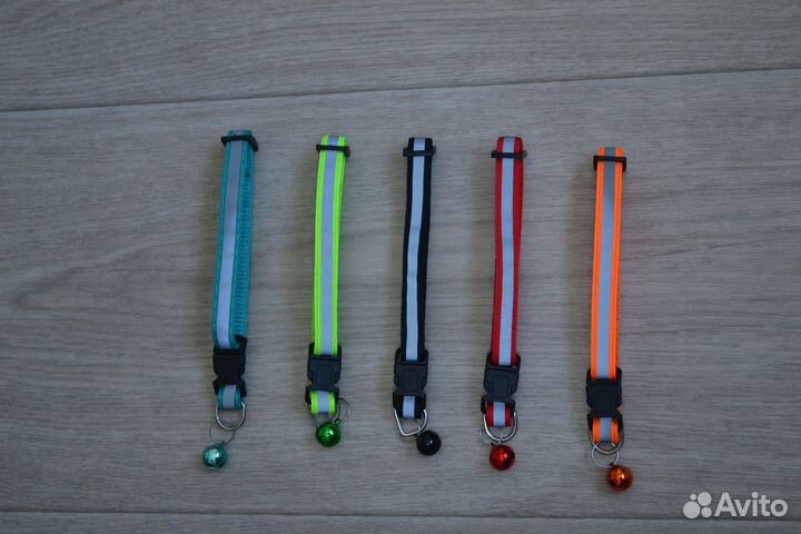 Ошейник новый Светоотражающий