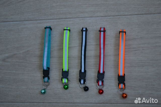 Ошейник новый Светоотражающий