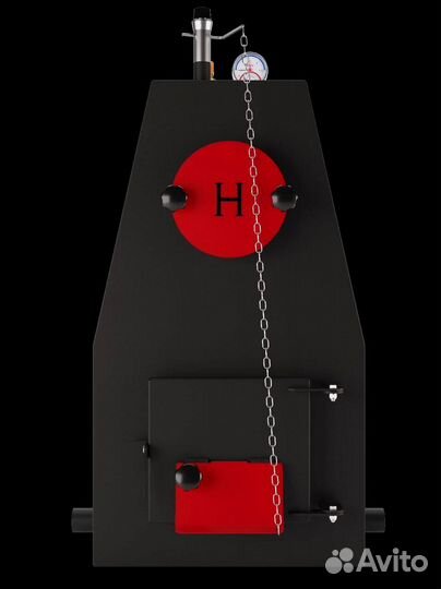 Твердотопливный котёл 65 квт